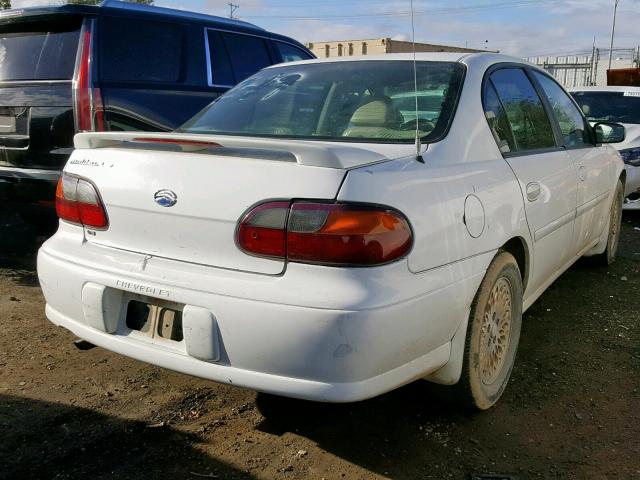 1G1NE52J22M690526 - 2002 CHEVROLET MALIBU LS WHITE photo 4