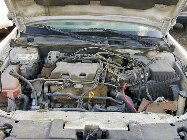 1G1NE52J22M690526 - 2002 CHEVROLET MALIBU LS WHITE photo 7