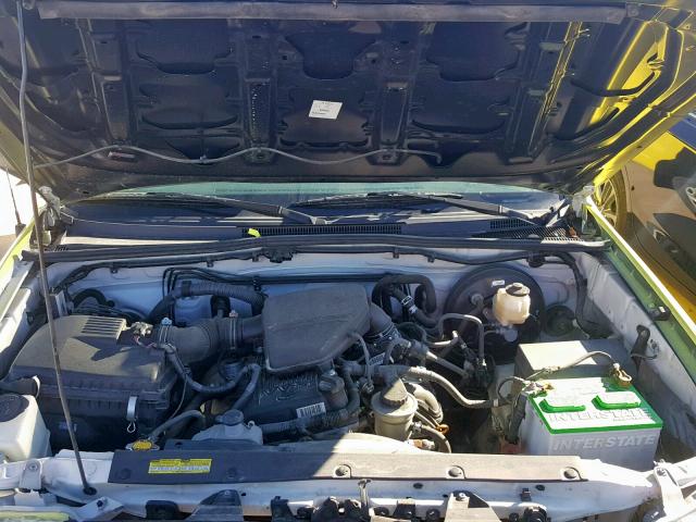 5TFNX4CN6EX035916 - 2014 TOYOTA TACOMA YELLOW photo 7