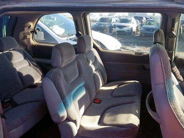 2P4GP4539WR570626 - 1998 PLYMOUTH VOYAGER SE BLUE photo 6