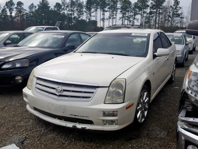 1G6DW677470176827 - 2007 CADILLAC STS WHITE photo 2