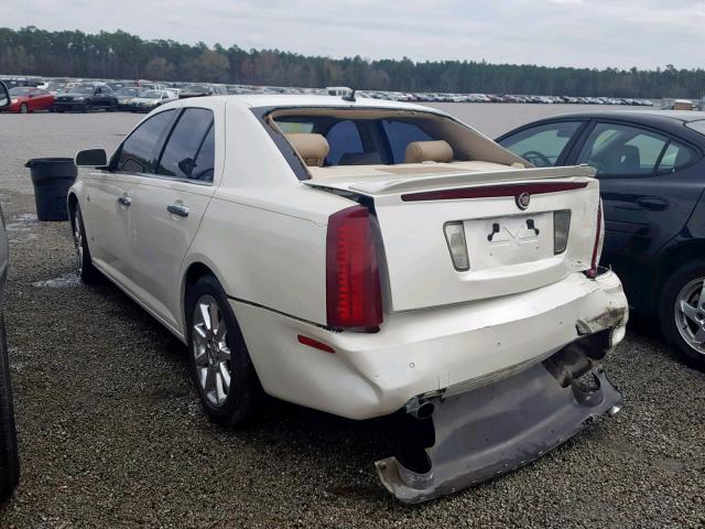 1G6DW677470176827 - 2007 CADILLAC STS WHITE photo 3