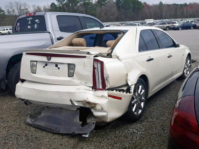 1G6DW677470176827 - 2007 CADILLAC STS WHITE photo 4