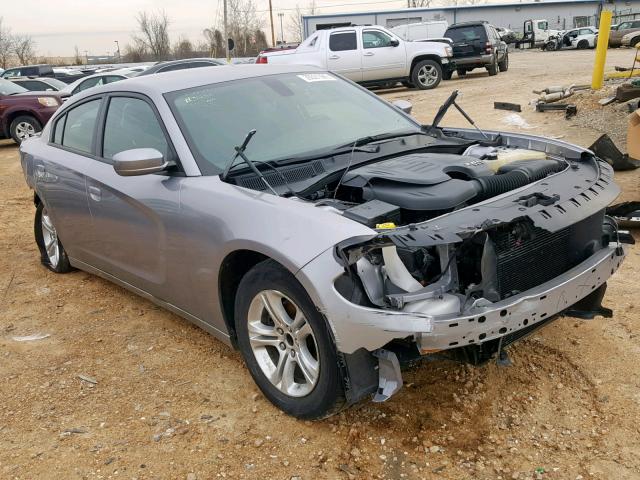 2C3CDXBG4GH103145 - 2016 DODGE CHARGER SE SILVER photo 1