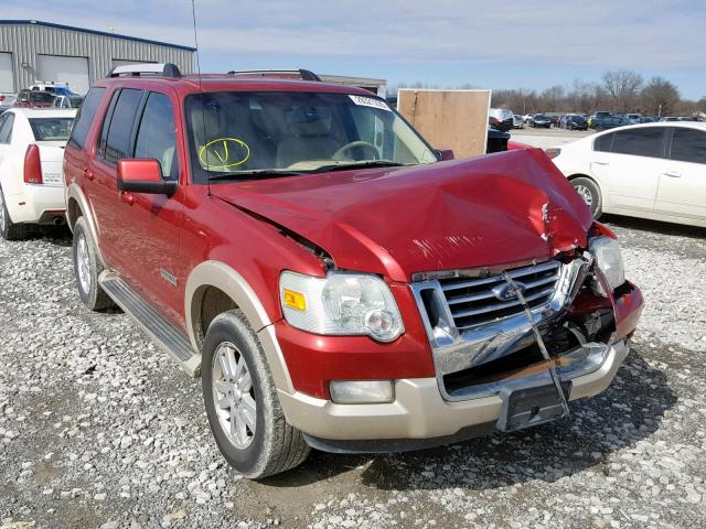 1FMEU74E46UB50277 - 2006 FORD EXPLORER E RED photo 1