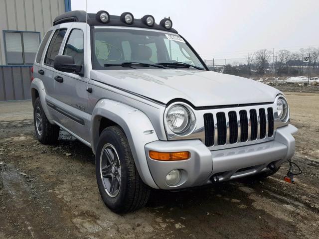 1J4GL38KX4W194966 - 2004 JEEP LIBERTY RE SILVER photo 1