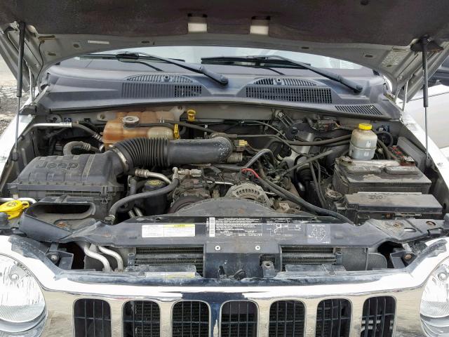 1J4GL38KX4W194966 - 2004 JEEP LIBERTY RE SILVER photo 7