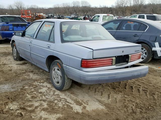 1G1LD5541SY136824 - 1995 CHEVROLET CORSICA BLUE photo 3