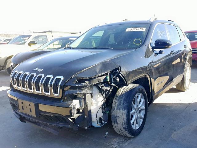 1C4PJLCBXHW586788 - 2017 JEEP CHEROKEE L BLACK photo 2