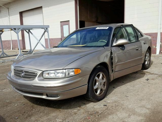 2G4WB55K011301834 - 2001 BUICK REGAL LS GOLD photo 2