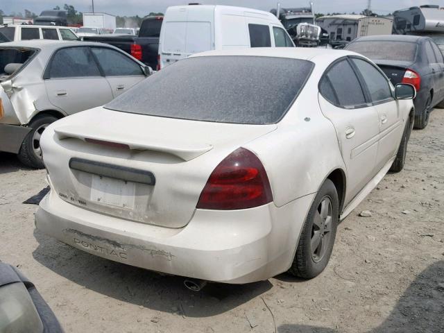 2G2WP552261255506 - 2006 PONTIAC GRAND PRIX WHITE photo 4