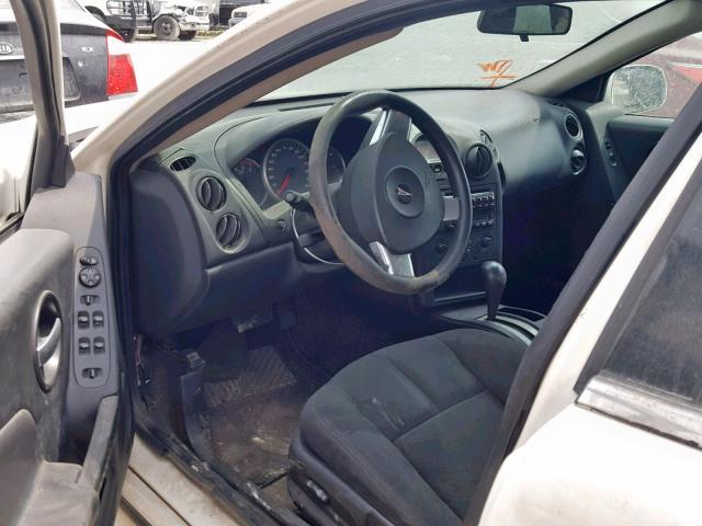 2G2WP552261255506 - 2006 PONTIAC GRAND PRIX WHITE photo 9