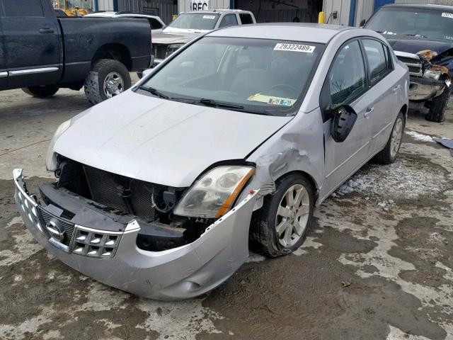 3N1AB61E37L704804 - 2007 NISSAN SENTRA 2.0 SILVER photo 2