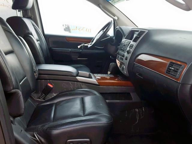 5N3AA08CX8N904858 - 2008 INFINITI QX56 GRAY photo 5