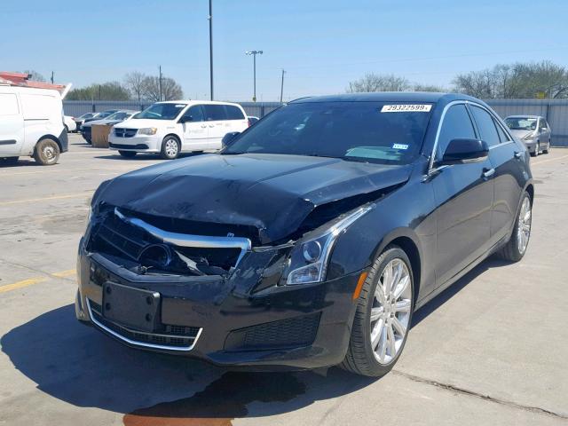 1G6AB5SX6D0134834 - 2013 CADILLAC ATS LUXURY BLACK photo 2