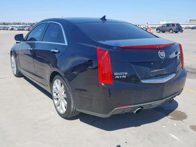 1G6AB5SX6D0134834 - 2013 CADILLAC ATS LUXURY BLACK photo 3