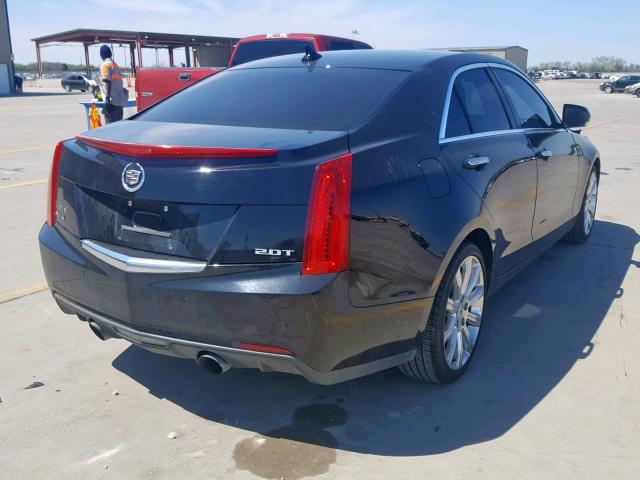 1G6AB5SX6D0134834 - 2013 CADILLAC ATS LUXURY BLACK photo 4