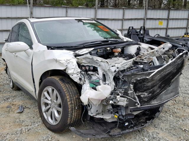 5J8TB3H38GL018571 - 2016 ACURA RDX WHITE photo 1