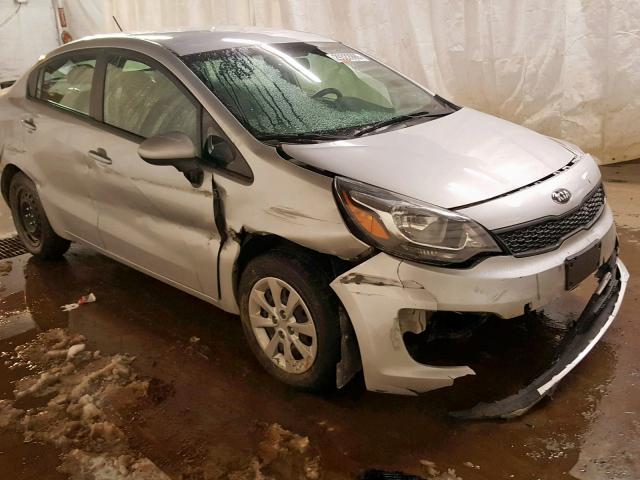 KNADM4A31H6006160 - 2017 KIA RIO LX GRAY photo 9