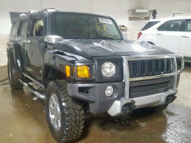 5GTEN13L388127592 - 2008 HUMMER H3 ALPHA BLACK photo 1