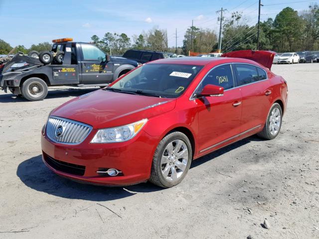1G4GD5E37CF261061 - 2012 BUICK LACROSSE P RED photo 2