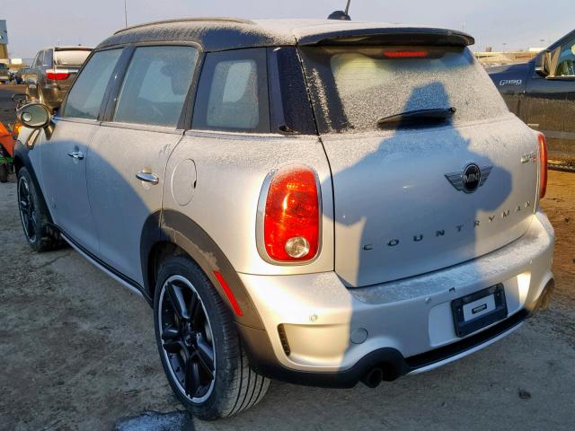 WMWZC5C59GWU02784 - 2016 MINI COOPER S C SILVER photo 3