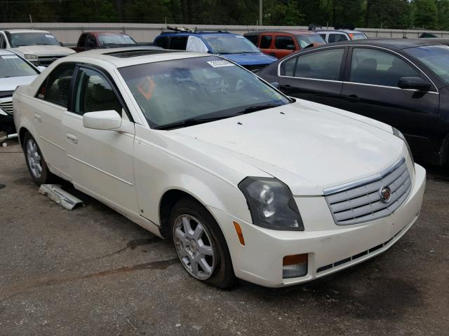 1G6DP577970196286 - 2007 CADILLAC CTS HI FEA WHITE photo 1