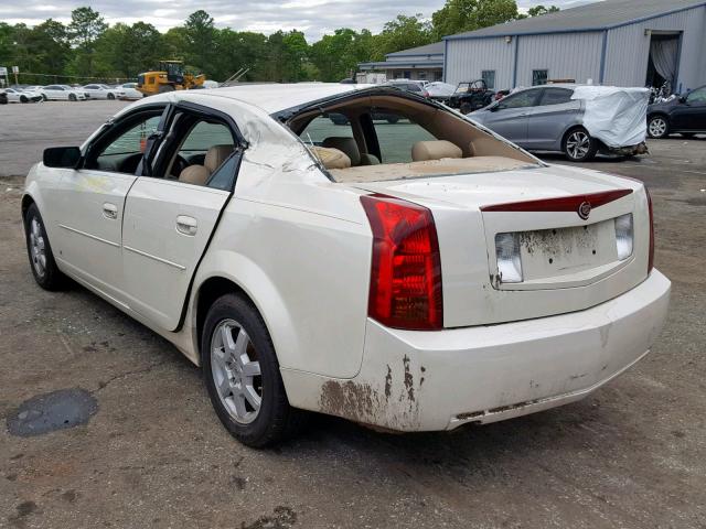 1G6DP577970196286 - 2007 CADILLAC CTS HI FEA WHITE photo 3