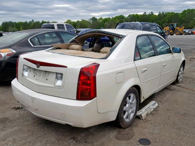 1G6DP577970196286 - 2007 CADILLAC CTS HI FEA WHITE photo 4