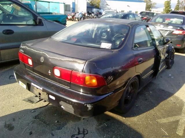 JH4DB7667SS014323 - 1995 ACURA INTEGRA SE BLACK photo 4