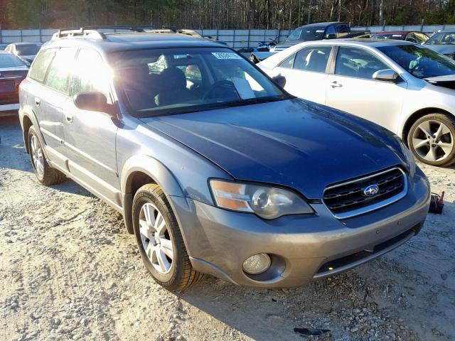 4S4BP61C657385347 - 2005 SUBARU LEGACY OUT BLUE photo 1