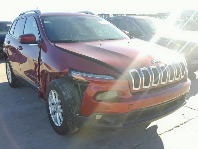 1C4PJMCSXEW147656 - 2014 JEEP CHEROKEE L BURGUNDY photo 1