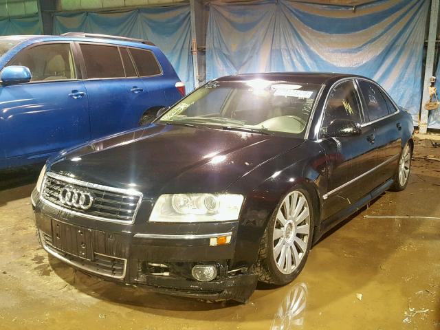 WAULL44E35N004553 - 2005 AUDI A8 4.2 QUA BLACK photo 2