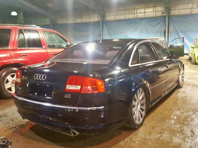 WAULL44E35N004553 - 2005 AUDI A8 4.2 QUA BLACK photo 4