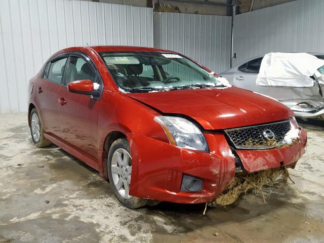 3N1AB6AP2AL710201 - 2010 NISSAN SENTRA 2.0 RED photo 1