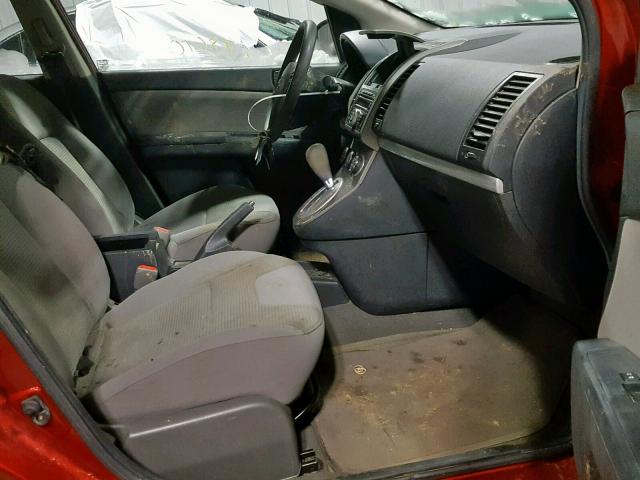 3N1AB6AP2AL710201 - 2010 NISSAN SENTRA 2.0 RED photo 5