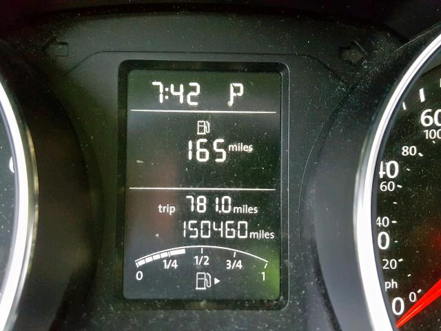 3VW2K7AJ0FM282176 - 2015 VOLKSWAGEN JETTA BASE WHITE photo 8