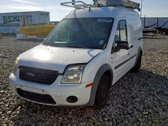 NM0LS7BN4DT135072 - 2013 FORD TRANSIT CO WHITE photo 2