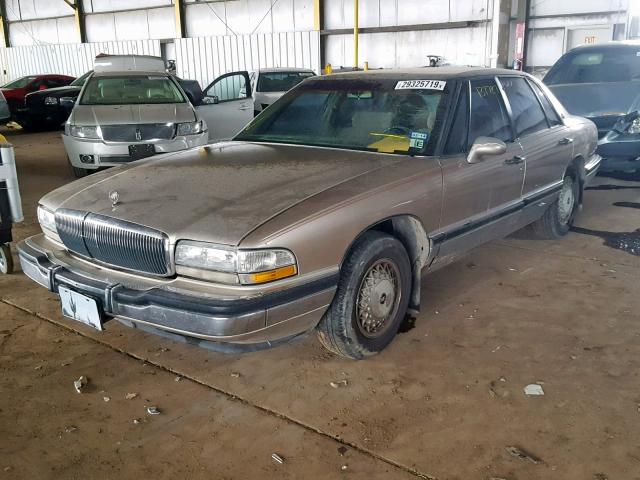 1G4CW52L3R1605181 - 1994 BUICK PARK AVENU BEIGE photo 2