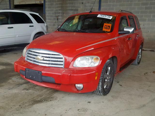 3GNDA23D96S639673 - 2006 CHEVROLET HHR LT RED photo 2