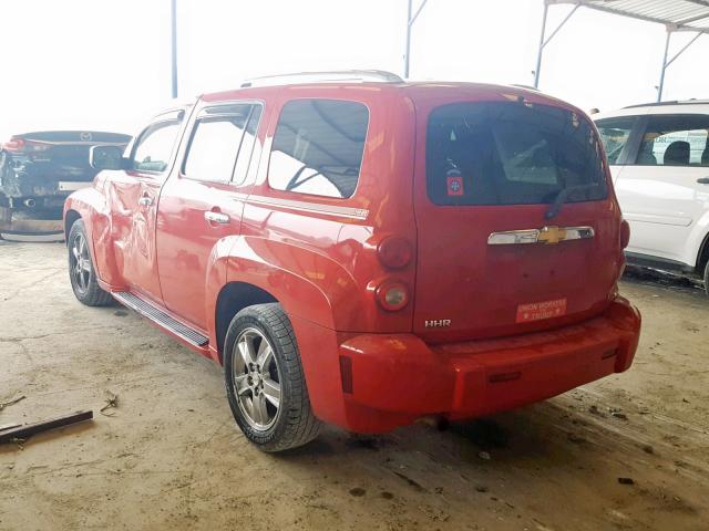 3GNDA23D96S639673 - 2006 CHEVROLET HHR LT RED photo 3