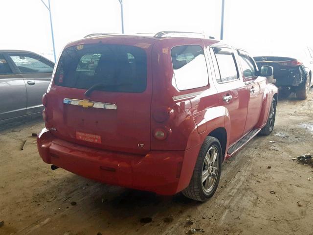 3GNDA23D96S639673 - 2006 CHEVROLET HHR LT RED photo 4