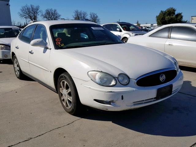 2G4WC582161300188 - 2006 BUICK LACROSSE C WHITE photo 1