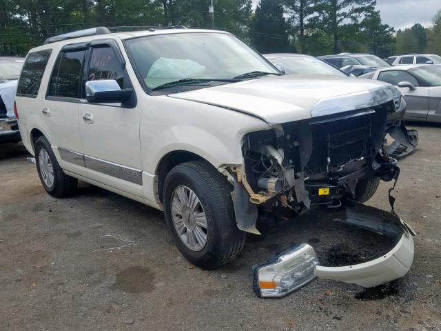 5LMFU27517LJ03571 - 2007 LINCOLN NAVIGATOR WHITE photo 1
