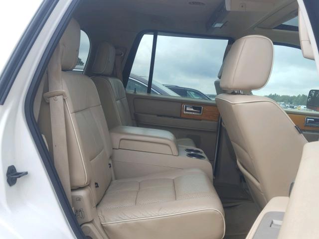 5LMFU27517LJ03571 - 2007 LINCOLN NAVIGATOR WHITE photo 6