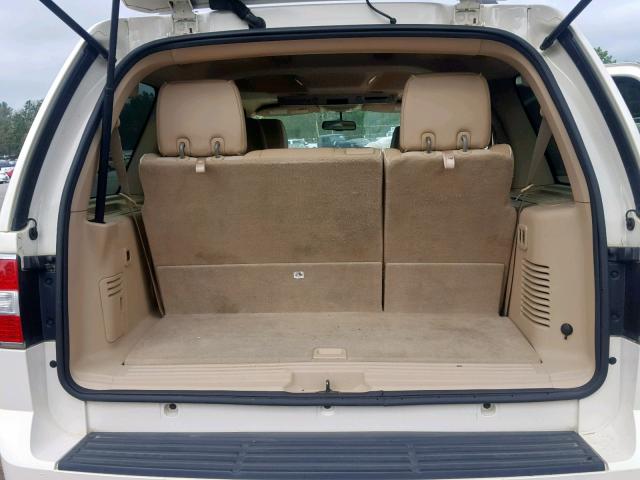 5LMFU27517LJ03571 - 2007 LINCOLN NAVIGATOR WHITE photo 9