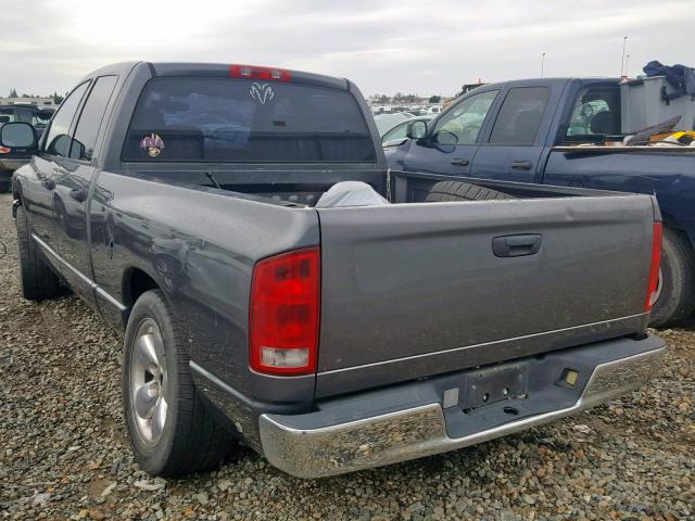 1D7HA18D04J116530 - 2004 DODGE RAM 1500 S GRAY photo 3