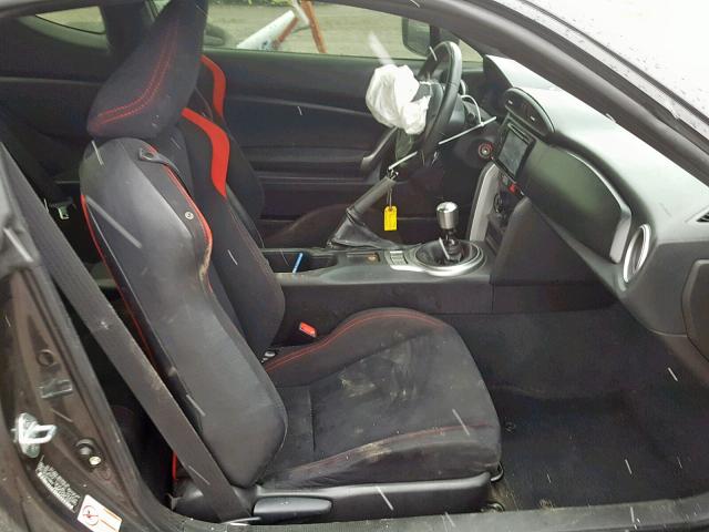 JF1ZNAA13D1704835 - 2013 TOYOTA SCION FR-S GRAY photo 5