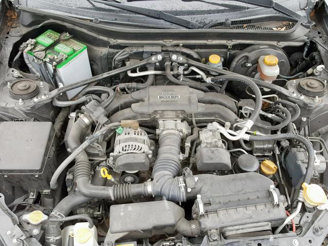 JF1ZNAA13D1704835 - 2013 TOYOTA SCION FR-S GRAY photo 7