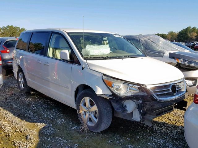 2V4RW3D17AR296092 - 2010 VOLKSWAGEN ROUTAN SE WHITE photo 1